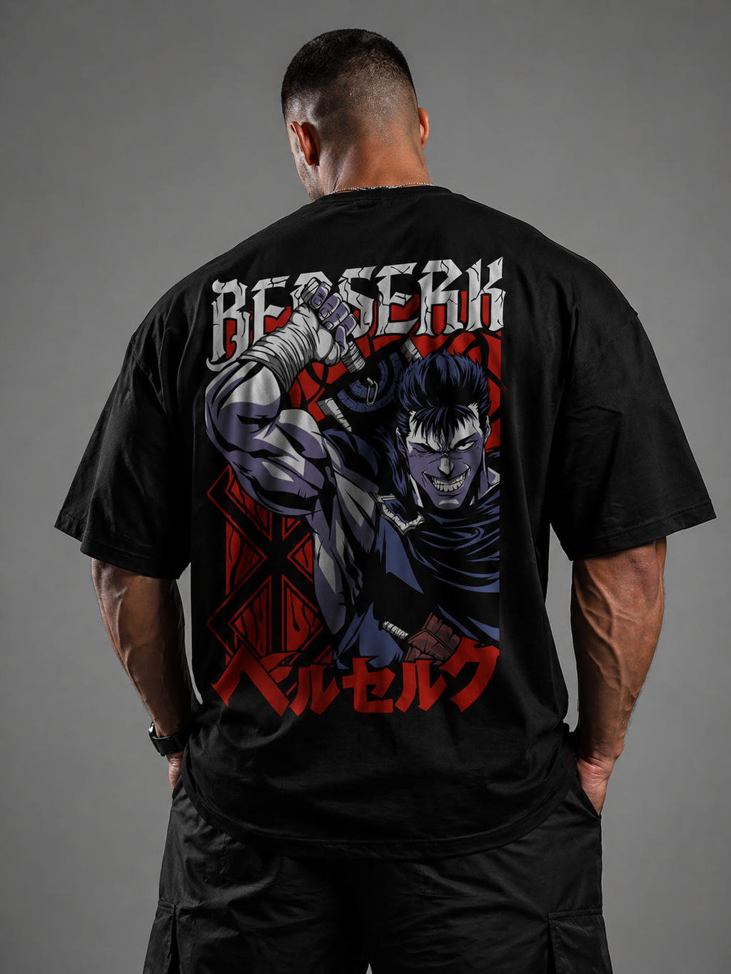 Berserk | Black Oversized T-shirt