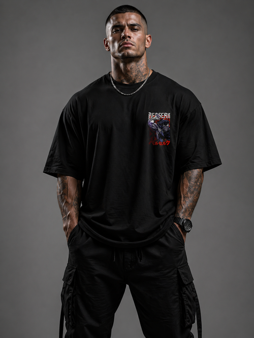 Berserk | Black Oversized T-shirt